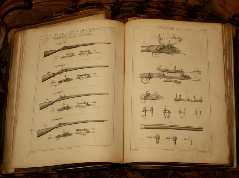 Fusils et Carabines, plaatwerk
